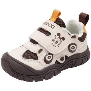 巴布豆童鞋儿童款一岁宝宝室内鞋2026新款春季机能鞋男童学步鞋女