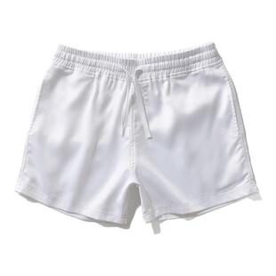 男生健身跑步三分裤性感凸显大长腿丝滑透气大码超短裤青年沙滩裤