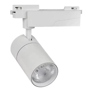 轨道灯led射灯服装店商用家具展厅cob导轨灯超亮30W35W橱窗聚光灯