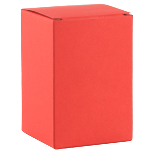 红色卡纸包装盒通用彩色纸盒饰品茶杯卡纸盒空白盲盒空盒子定制