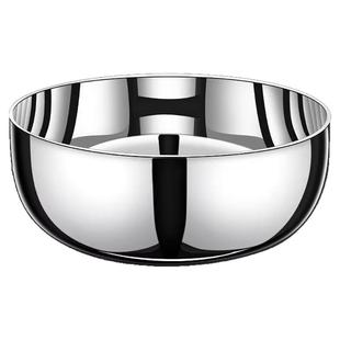 厚款不锈钢和面盆商用家用厨房洗菜盆加厚汤锅火锅盆发面揉面盆