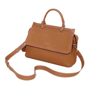 轻奢高级感头层牛皮手提包女2025新款秋冬时尚真皮通勤单肩斜挎包