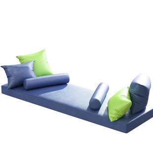 定制软包皮坐垫防水沙发垫海绵垫皮革垫子加厚加硬换鞋凳椅垫定做