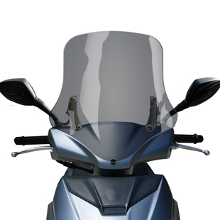 适用于某爵AFR125改装前挡风玻璃升降调节VX125虎鲨踏板车前风挡