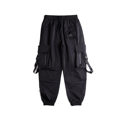 AOGZ秋冬季束脚机能工装裤冲锋裤