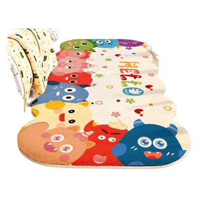 雪之恋地垫卧室床边毯可定制尺寸