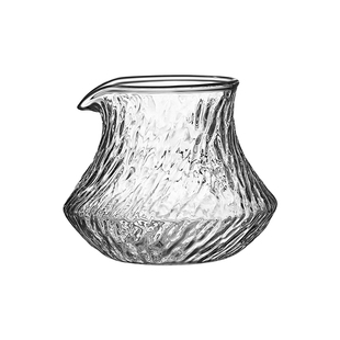 手冲咖啡品酒杯冰川纹高硼硅玻璃杯分享壶品鉴杯闻香杯墩墩杯高档