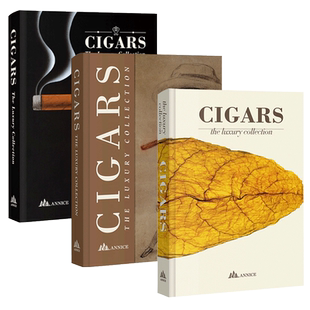 现货包邮 Cigars : The Luxury Collection 雪茄全书画册 世界高端奢侈品图鉴珍藏版全集 雪茄历史文化介绍 英文原版 四款随机发一