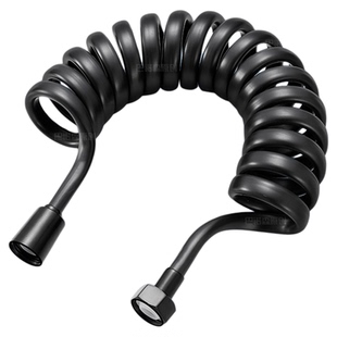 喷枪伸缩软管卫生间马桶冲水枪软管4分加长弹簧电话线防爆耐高温