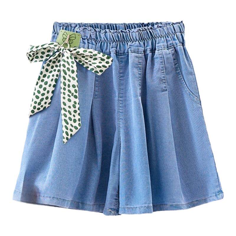女童裤裙夏装儿童宽松牛仔裤裙女童短裤夏季薄款潮童裤裙