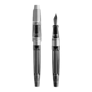 NATAMI奈多美超级战舰钢笔 高档精致礼盒装 小涡轮负压上墨科技 高颜值透明款 成人签字/练字/送礼佳品