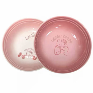 酷彩联名Kitty燕麦汤碗18cm