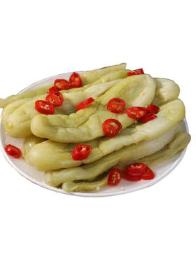 广西灵山特产农家咸菜黄瓜皮