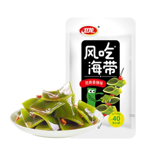 卫龙风吃海带解馋辣味小零食网红办公风味海带下饭菜开袋即食散装