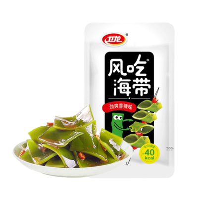 卫龙风吃海带解馋辣味小零食网红办公风味海带下饭菜开袋即食散装