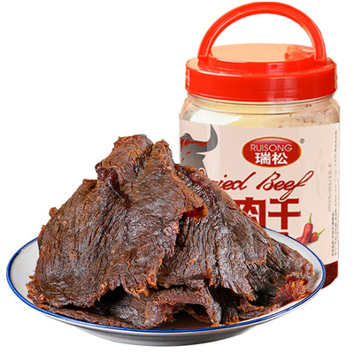 正宗湖岭温州牛肉干湿软