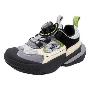 AM童鞋机甲风儿童运动鞋春秋男女童户外鞋旋转扣老爹鞋