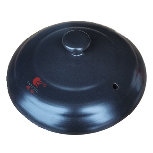 康舒通用陶瓷砂锅盖子配件黑白色汤煲沙锅单盖彩色炖锅中药壶盖子