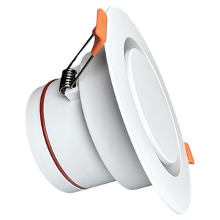 超薄新风出风口带卡簧环保ABS圆形极简新风系统回风空调通排风口