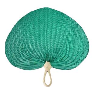 越女词扇子同款绿色蒲扇儿童古典舞跳舞专用舞蹈扇老式芭蕉扇道具