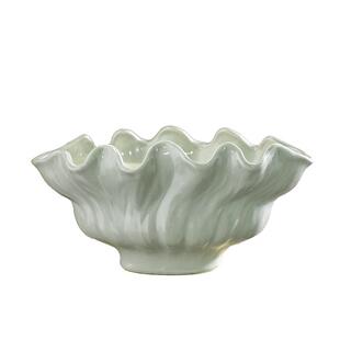 简约中式陶瓷造景花盆大口径创意个性小众异形家用透气桌面盆景盆