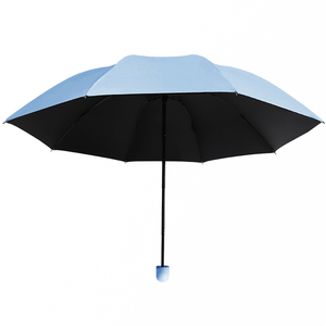 晴雨两用手动遮阳太阳晴雨伞女学生男大号折叠晴雨伞定制logo