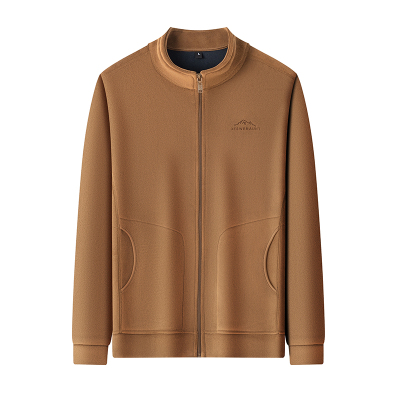 啄木鸟加厚立领夹克男奥粒绒外套