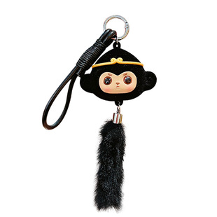 可爱卡通黑神话悟空公仔钥匙扣精致包包挂件车钥匙配饰创意小礼品