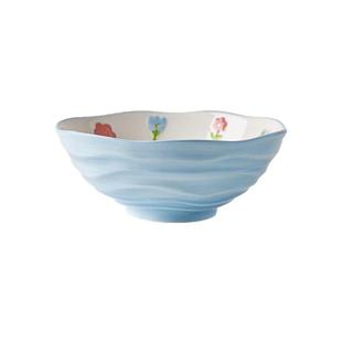 墨色8寸面碗家用陶瓷高颜值网红大碗螺蛳粉碗7寸拉面碗汤碗汤面碗