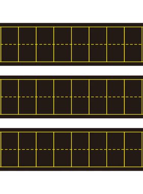 教学磁性日字格黑板贴数字格磁贴