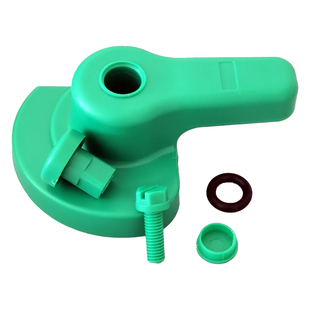 pcb水平线视窗把手pp塑胶侧窗玻璃压紧手柄蚀刻机配件防腐耐酸碱