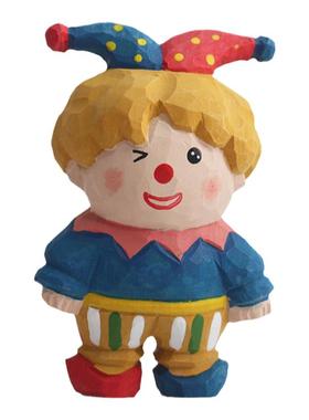 青木凡小丑卡通创意装饰