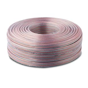 秋叶原音响线铜芯专业音箱线材发烧级音频连接线家用金银喇叭线