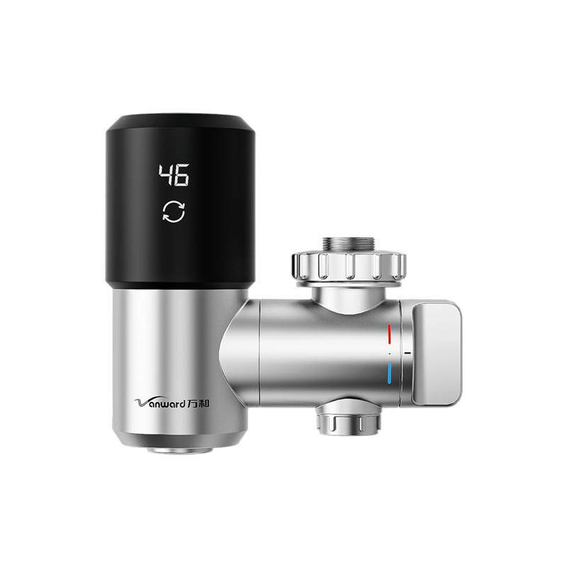 万和电热水龙头接驳式过水热加热器即热式热水器厨房小型冷热家用