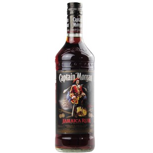 洋酒摩根船长黑标朗姆酒 CAPTAIN MORGAN摩根船长 摩根黑朗姆