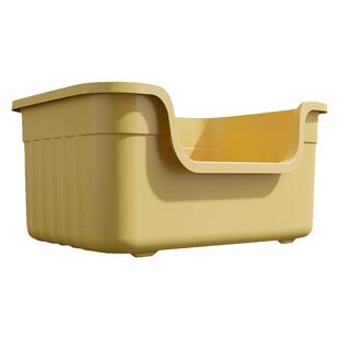 猫砂盆超大号特大顶入式全半封闭半开放厕所大黄油防外溅开放厕所