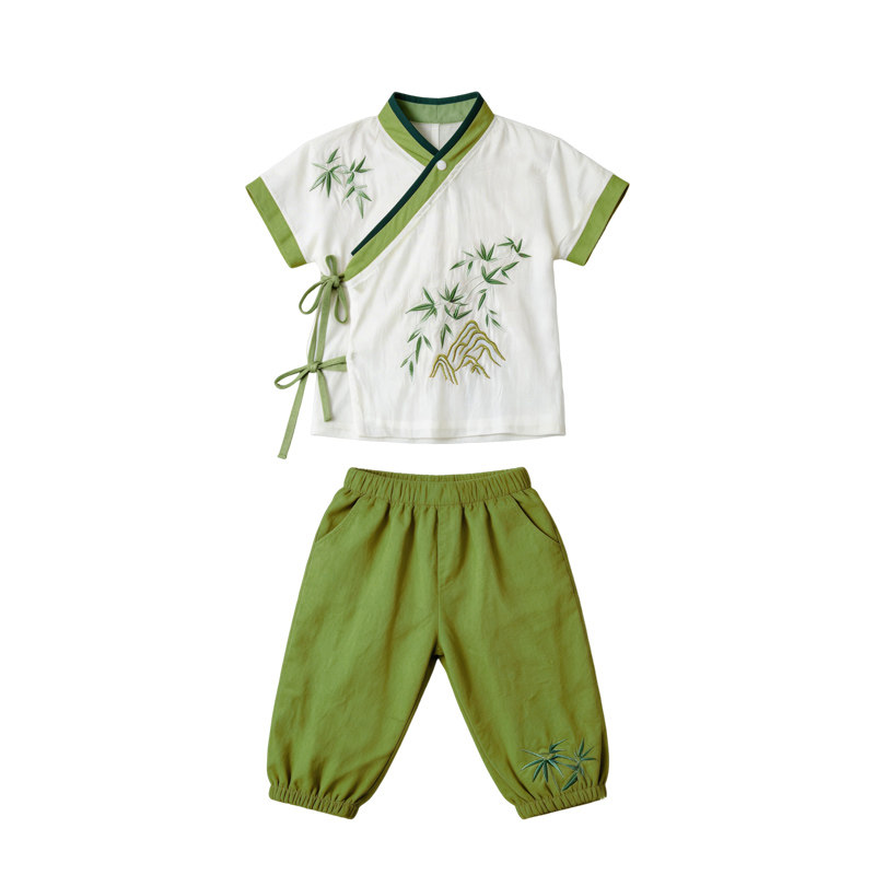 2026新款儿童汉服短袖棉薄款日常