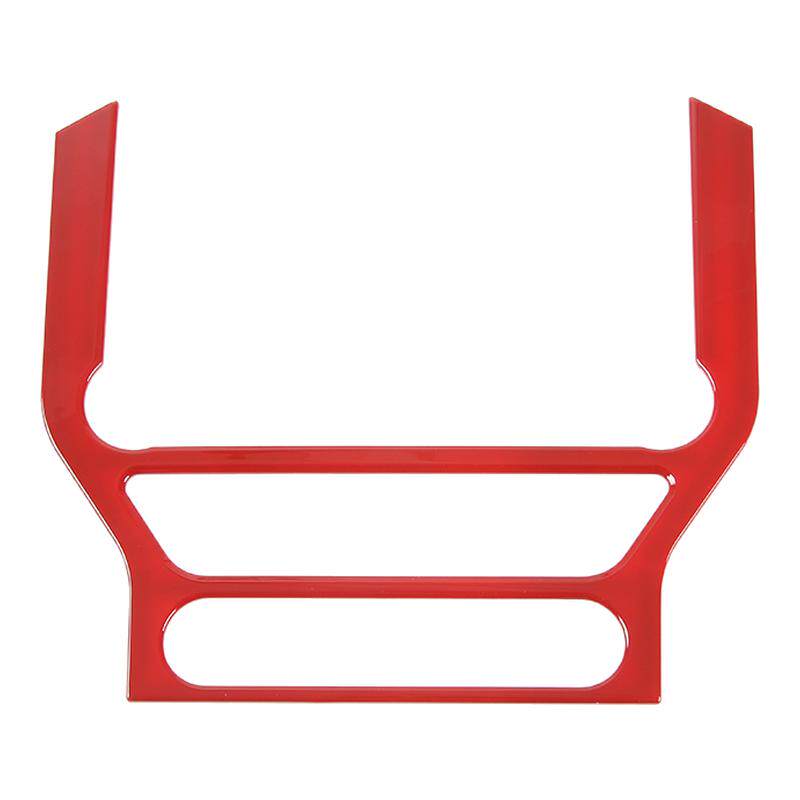 适用福特野马mustang内饰改装中控台导航面板显示屏饰框装饰配件