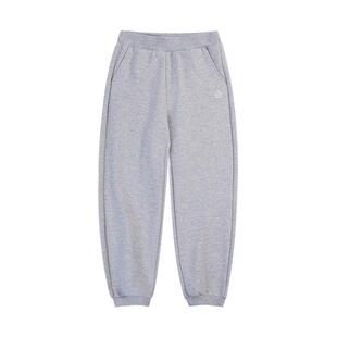 EBAER儿童裤子2026春装新款男童棉感休闲裤女童秋装针织卫裤男孩