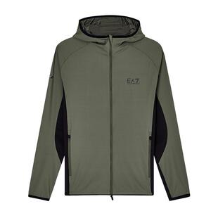 EMPORIO ARMANI/阿玛尼EA7/秋冬新款男士连帽机能风运动夹克外套