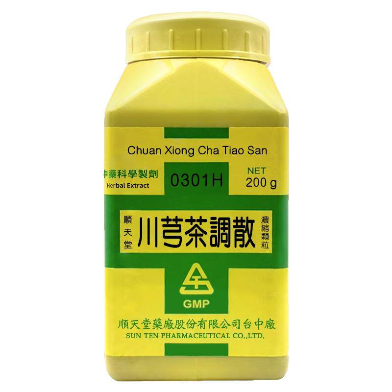 顺天堂川芎茶调散祛风止痛偏正头痛