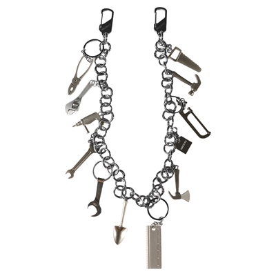 WACKYE 官方正品 趣味工具挂件金属重工Worker裤链