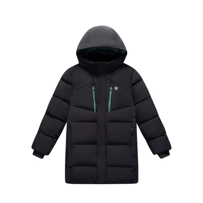 FILA斐乐男童女童连帽喵冬外套