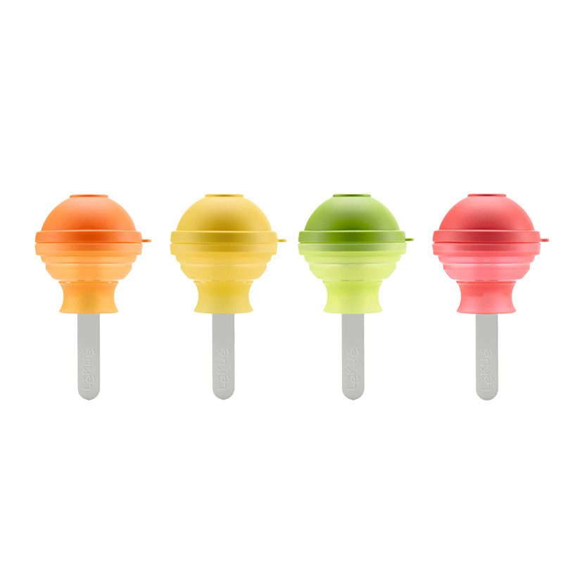 LEKUE乐葵棒棒糖雪糕冰淇淋冰球模具铂金硅胶家庭自制DIY食品级