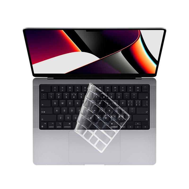 适用于2024苹果MacBook键盘膜Pro14寸16电脑Air13笔记本M1 Mac键盘贴Pro12防尘macpro保护膜2020超薄M2透明15