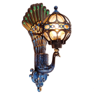 户外庭院柱子大门口壁灯防水露台复古院子别墅外墙阳台室外庭院灯