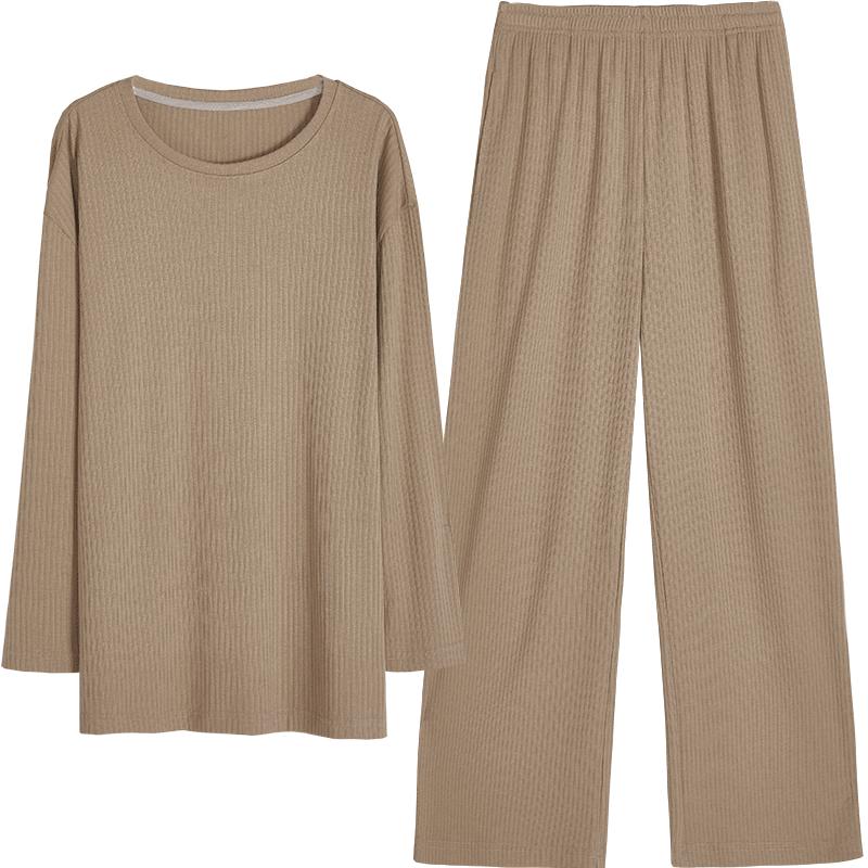 康妮雅秋季女长袖休闲慵懒家居服