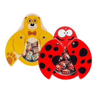 【自营】意大利进口Eda's艾达的世界瓢虫牛奶巧克力新年礼盒零食