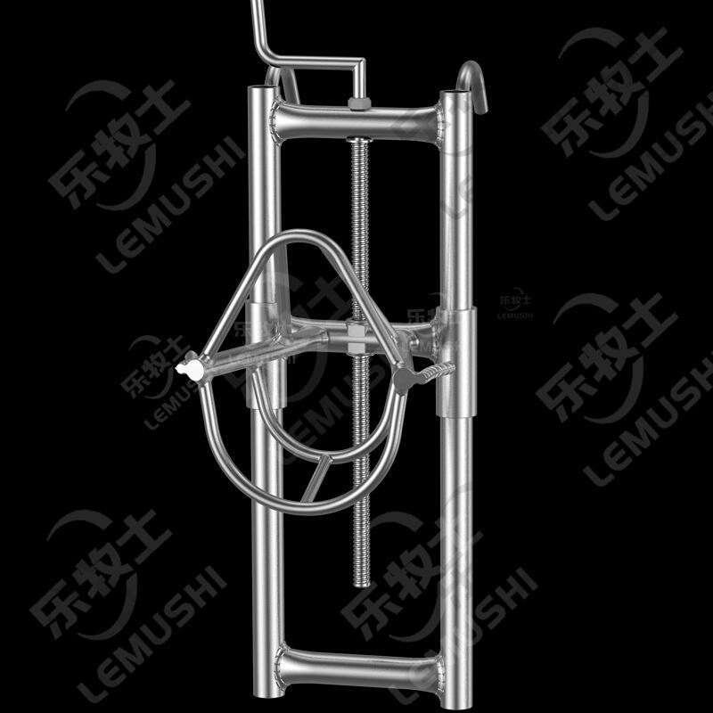 羊头固定架新款升降多功能羊头架可调节绑羊打针输液挤奶推羊毛固