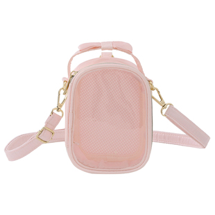 咔哇啦透明娃娃包外出遛娃包痛包小食量谷子展示包通勤吧唧包斜跨